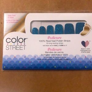 Color Street How Swede It Is Pedicure